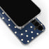 Blue and Cream Polka Dots Galaxy S24 Plus Clear Case